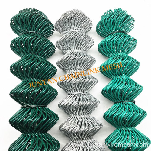 Electric galvanized cheap chain link mesh fence